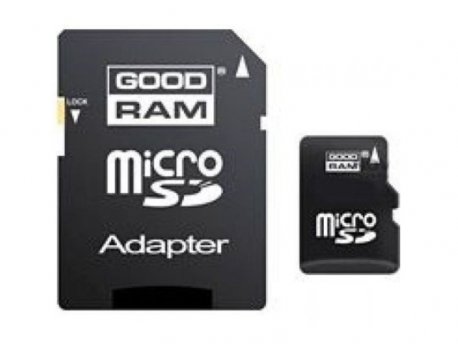 GOODRAM MicroSDHC 8GB class10 UHS + SD adapter