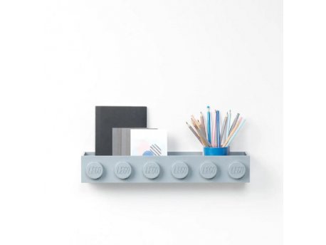 LEGO POLICA ZA KNJIGE, SIVA