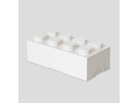 LEGO KUTIJA ZA ODLAGANJE ILI UŽINU, MALA (8): BELA