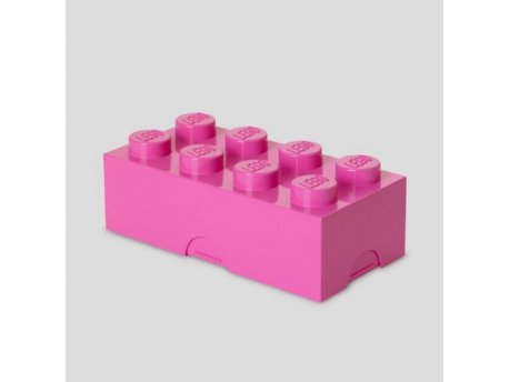 LEGO KUTIJA ZA ODLAGANJE ILI UŽINU, MALA (8): JARKO LJUBIČASTA
