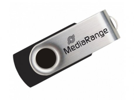 MEDIARANGE 8GB MR908 2.0 highspeed srebrno-crni