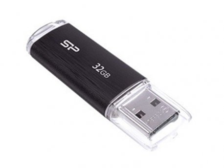 SILICON POWER 32GB Ultima U02, 2.0, crni
