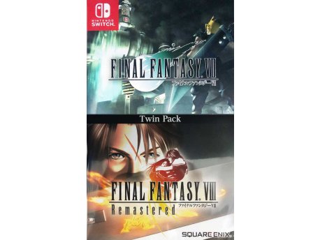 SQUARE ENIX Switch FFVII & FFVIII Remastered Twin pack