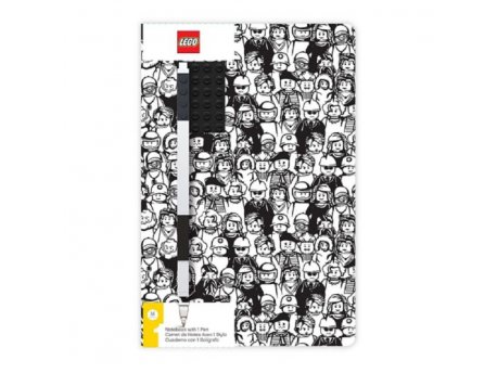 LEGO DNEVNIK SA CRNOM GEL OLOVKOM