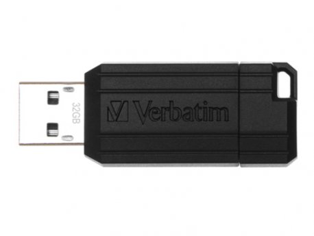VERBATIM USB Flash 32GB pinstripe 2.0 crni