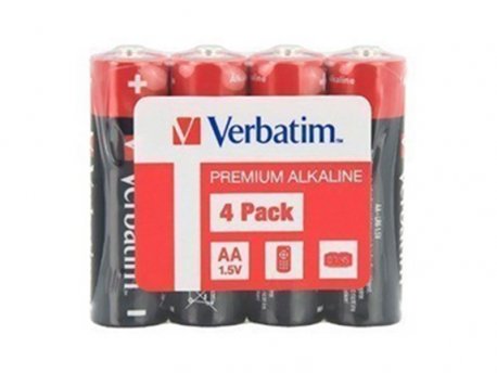 VERBATIM Alkalne baterije AA LR6 Verbatim 4 komada