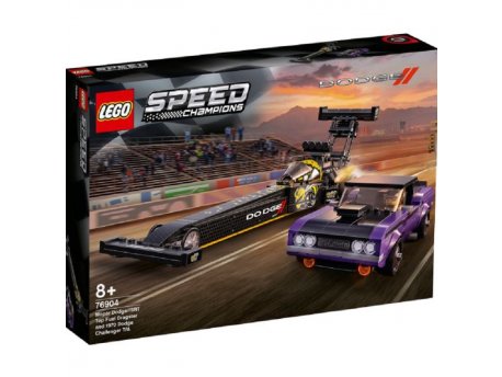 LEGO 76904 MOPAR DODGE//SRT TOP FUEL DRAGSTER I 1970 DODGE CHALLENGER T/A