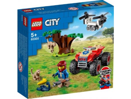 LEGO 60300 ČETVOROTOČKAŠ ZA SPASAVANJE DIVLJIH ŽIVOTINJA