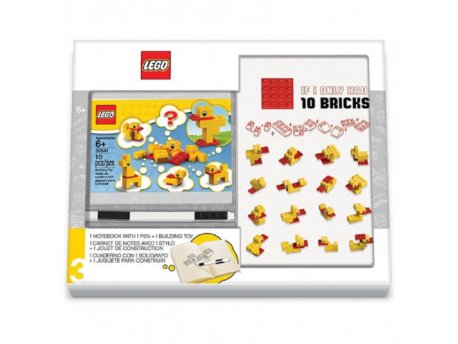 LEGO SET (DNEVNIK, KOCKICE I GEL OLOVKA)