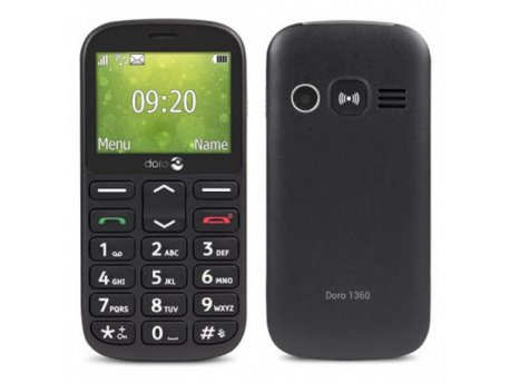 DORO 1360 DS Black