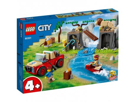 LEGO 60301 DIVLJINA: TERENAC ZA SPASAVANJE DIVLJIH ŽIVOTINJA (4+)