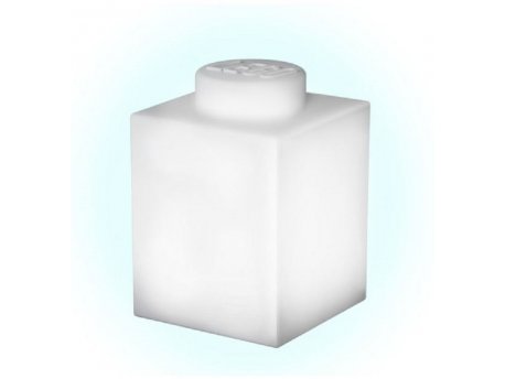 LEGO CLASSIC SILIKONSKA NOĆNA LAMPA: BELA