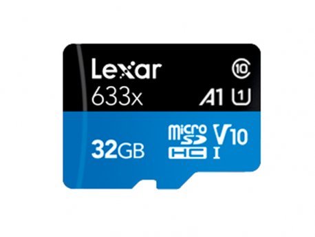 LEXAR 32GB High-Performance microSDHC UHS-I