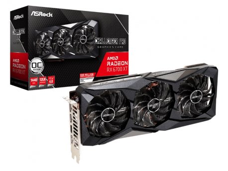 ASROCK AMD Radeon RX 6700 XT 12GB 192bit RX 6700 XT Challenger Pro 12G OC