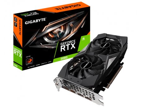 GIGABYTE NVidia GeForce RTX 2060 6GB 192bit GV-N2060D6-6GD Rev 2.0