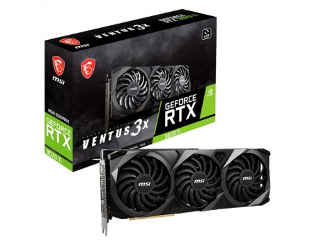 MSI NVidia GeForce RTX 3070 Ti 8GB 256bit RTX 3070 Ti VENTUS 3X 8G OC LHR