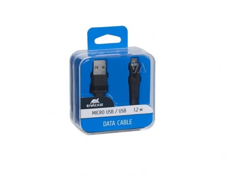 RIVACASE VA6000 Micro USB 1,2m crni