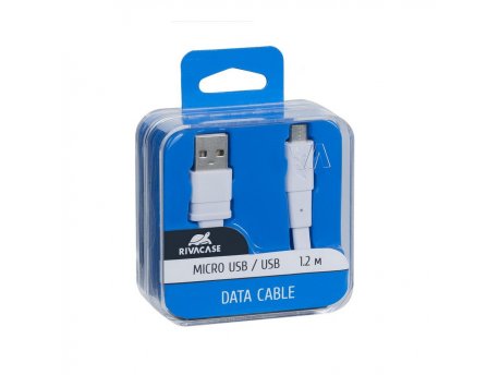 RIVACASE VA6000 Micro USB 1,2m beli