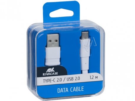 RIVACASE VA6002 Type-C 1,2m beli