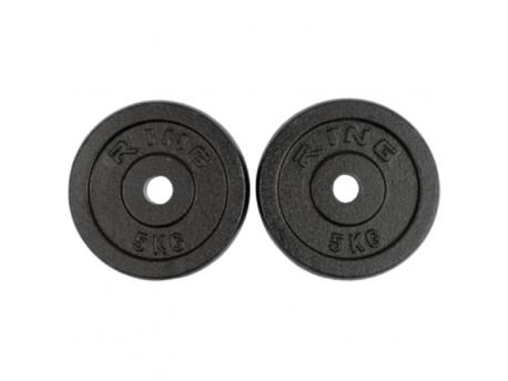 RING Tegovi 2x5kg - RX PLO1-5 (Crna)