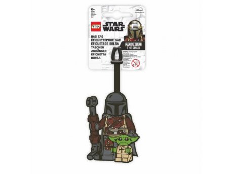 LEGO STAR WARS ETIKETA ZA PRTLJAG: MANDALORIJAN I DETE