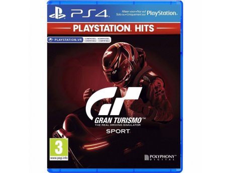 SONY PS4 Gran Turismo Sport Playstation Hits