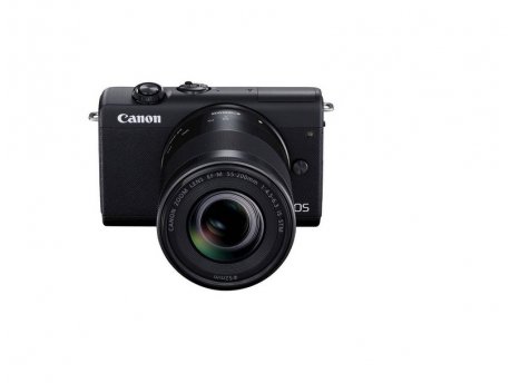 CANON EOS M200+15-45mm+55-200mm (crni)
