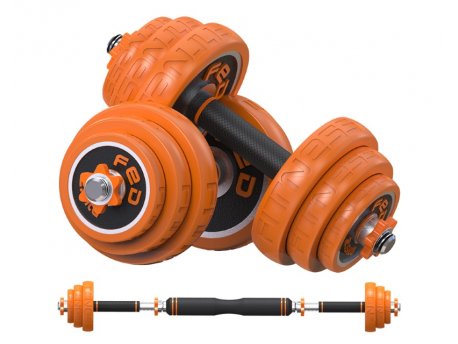 XIAOMI Fed set tegova od 15kg narandžasti (tegovi+šipka) FED-8007