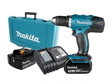 MAKITA Akumulatorska bušilica odvijač DDF453SFE, 18V