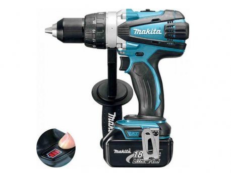MAKITA Akumulatorska bušilica odvrtač DDF458RFJ, 18V, 3.0Ah