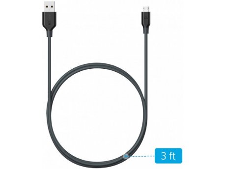 ANKER USB Kabl PL Micro USB (Siva)
