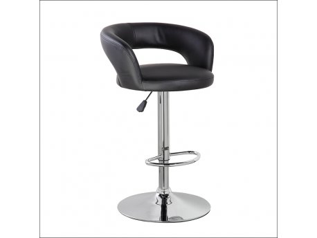 ANJI FURNITURE Barska stolica 5025 - crna