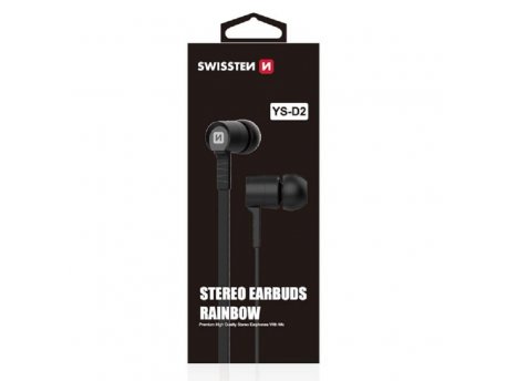 SWISSTEN Slusalice Rainbow YS-D2 (Crna)