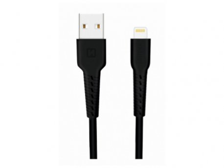 SWISSTEN USB Data Cable 1m Lightning (Crna)