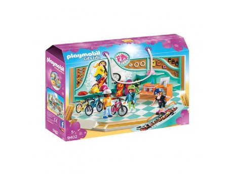 PLAYMOBIL City Life - Prodavnica bicikala i skejtova