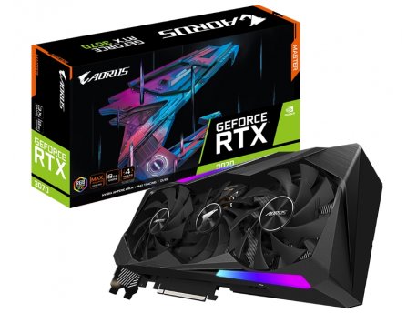 GIGABYTE NVidia GeForce RTX 3070 AORUS 8GB 256bit GV-N3070AORUS M-8GD rev 2.0 LHR