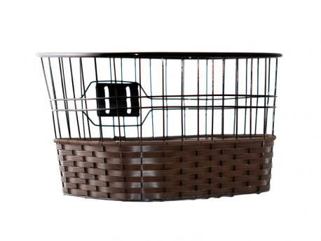 CAPRIOLO Korpa za bicikl  pletena pvc + mrežasta  187060