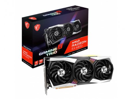 MSI AMD Radeon RX 6800 16GB 256bit RX 6800 GAMING X TRIO 16G