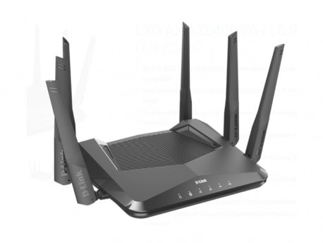D LINK DIR-X5460 EXO AX AX5400 Wi-Fi 6 Router