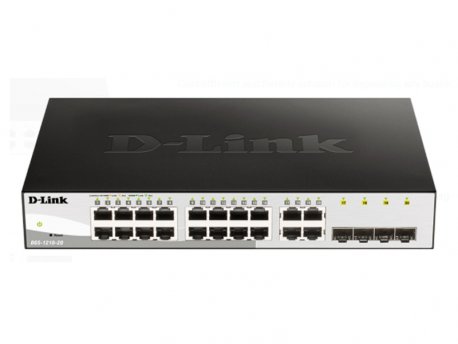 D LINK Switch Layer 2 SMART DGS-1210-20
