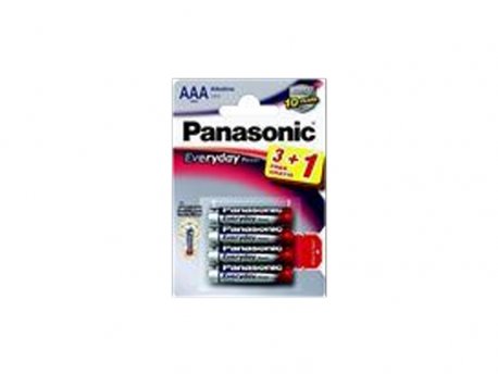 PANASONIC Baterije LR03EPS/4BP -AAA 4kom 3+1F Alkaline Every