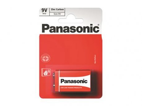 PANASONIC Baterije 6F22RZ/1BP - 9V  Zinc Carbon