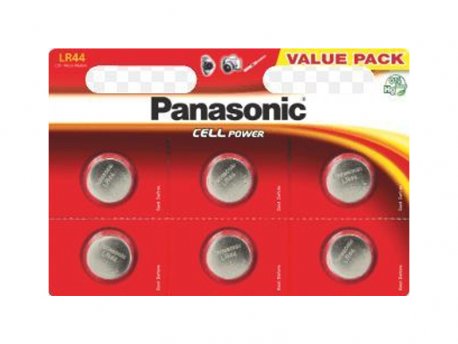 PANASONIC Baterije Litijum LR-44 EL/6bp