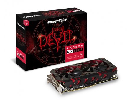 POWER COLOR AMD Radeon RX580, 8GB, 256-bit, RX580 8GBD5-3DH/OC RedDevil