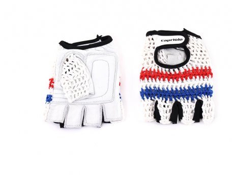 CAPRIOLO Sportske rukavice  - retro crochet dizajn xl bele 185121