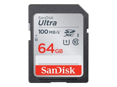 SANDISK Ultra SDXC U1 64GB, SDSDUNR-064G-GN6IN