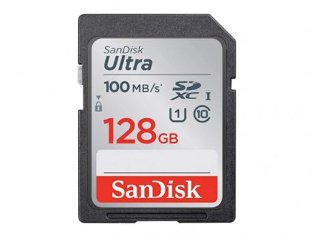 SANDISK Ultra SDXC U1 128GB, SDSDUNR-128G-GN6IN