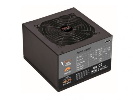 MS CORE M500 500W 80+ ATX napajanje