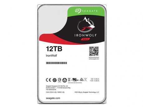 SEAGATE IronWolf, 3.5 / 12TB / 256MB / SATA / 7200 rpm, ST12000VN0008