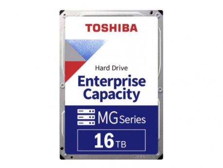TOSHIBA Enterprise MG08 Series, 3.5 / 16TB / 512MB / SATA / 7200 rpm, MG08ACA16TE